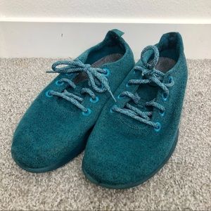 Allbirds Wool Runner Tuke Teal Mens 12 Shoes